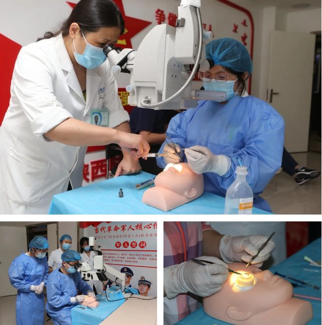 陕西省角膜移植手术医生培训班正式开班！